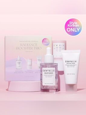 SKIN1004 Madagascar Centella Radiance Booster Trio (Ampoule + Mask + Cream) NIB